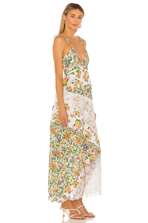 view 2 of 3 ROBE MAXI ROSALYN in Green