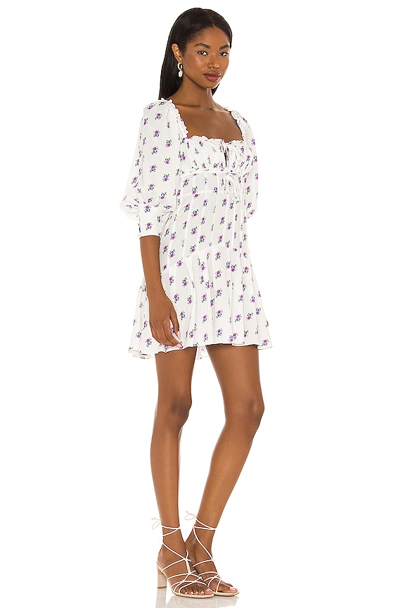 view 2 of 4 Viola Mini Dress in White