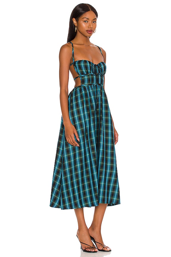 view 1 of 4 Tracey Midi Dress in Green