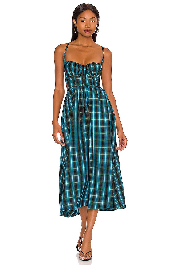 view 2 of 4 Tracey Midi Dress in Green