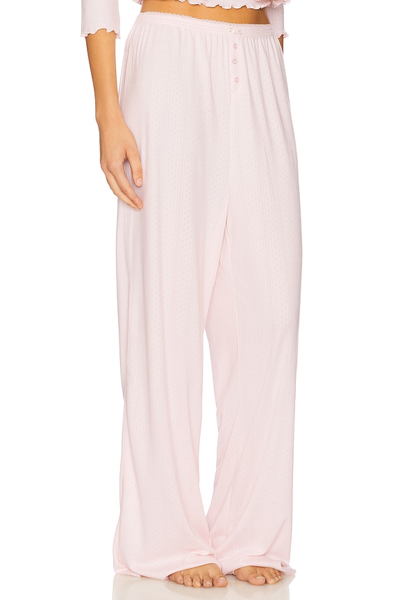 view 2 of 4 Elliana Wide Leg Pant in Dusty Pink