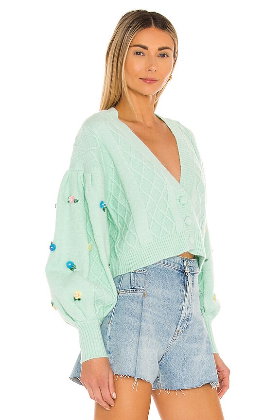 view 2 of 5 Sutton Cardigan in Mint