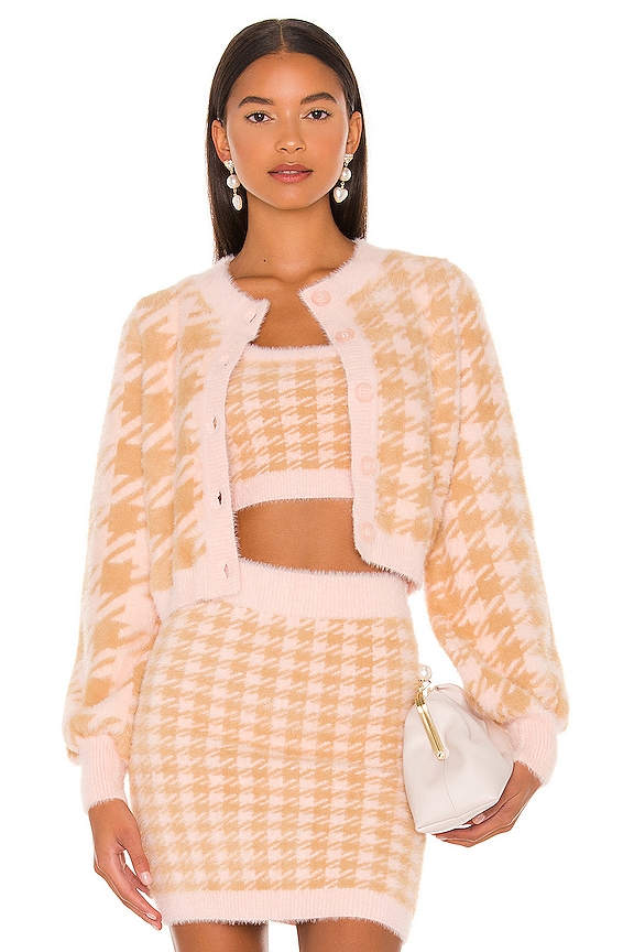 view 1 of 5 Cher Cardigan in Light Pink