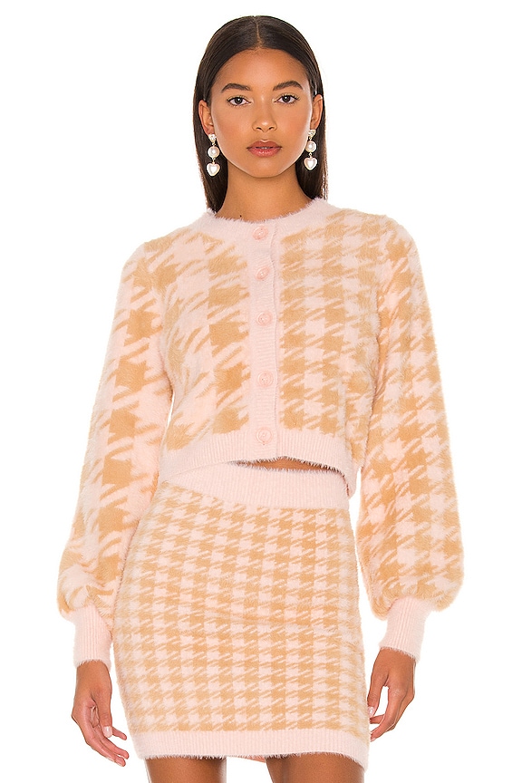 view 2 of 5 Cher Cardigan in Light Pink