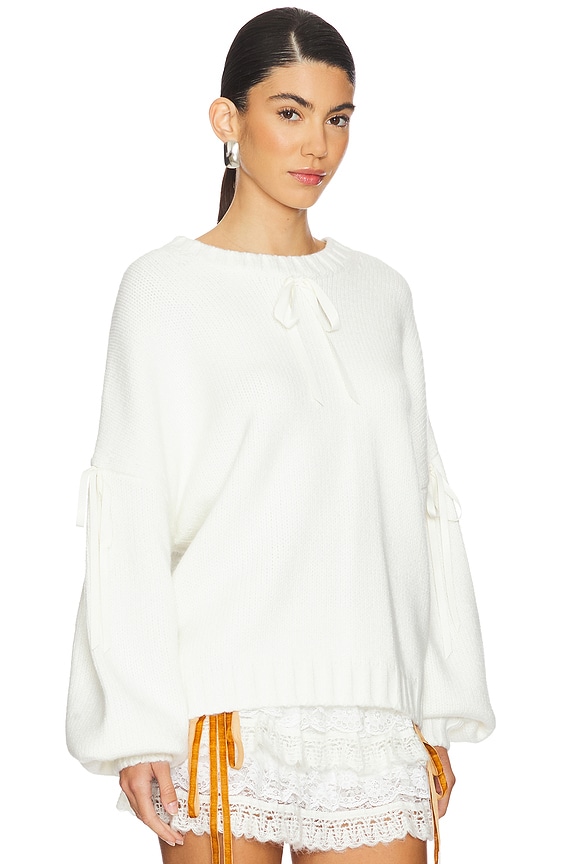 view 2 of 4 Jardin Oversized Sweater in Cream