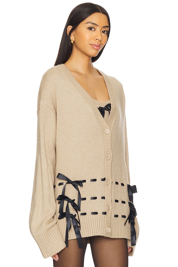 view 2 of 4 GILET SOLANA in Tan