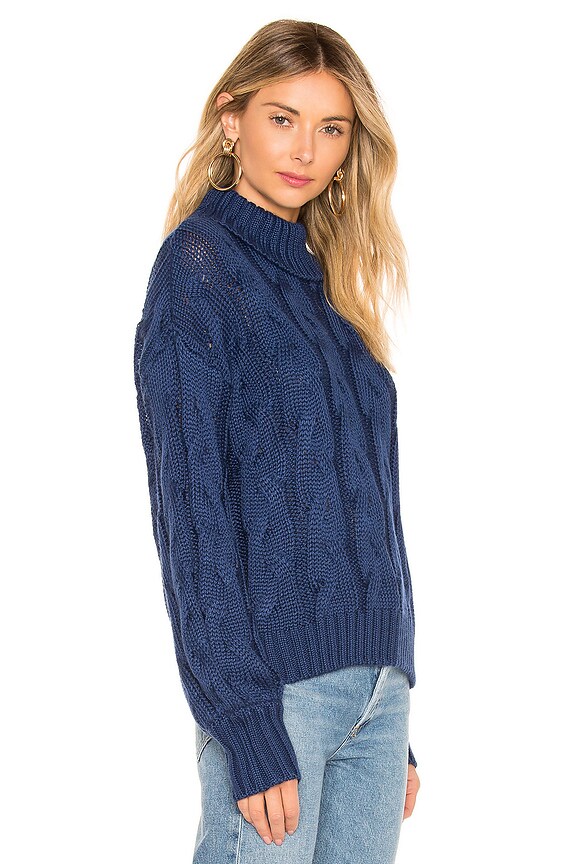 view 2 of 4 Charlotte Turtleneck Sweater in Navy