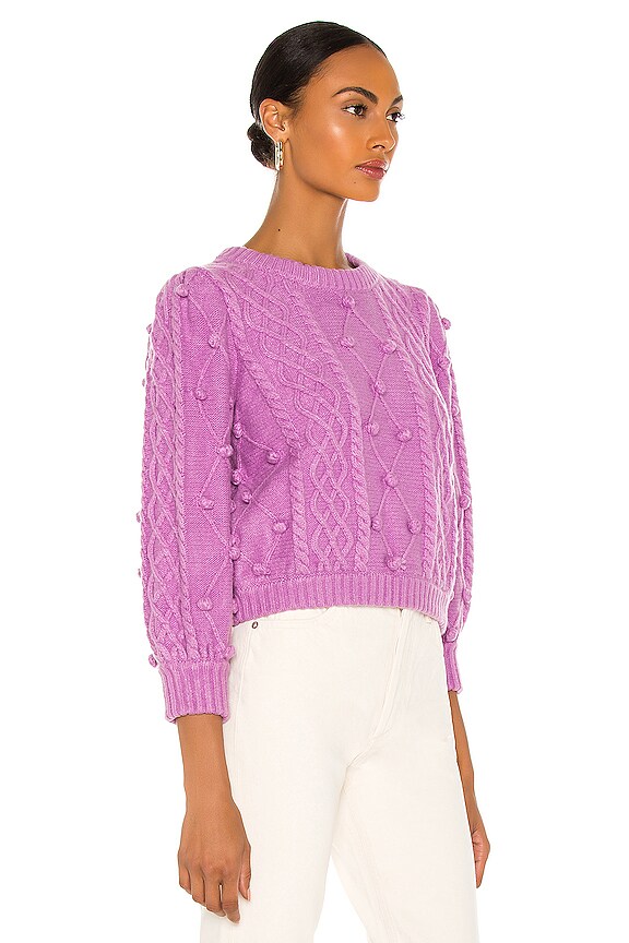 view 2 of 4 Florentina Sweater in Amethyst