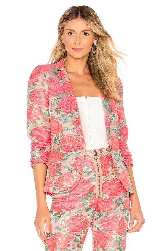 view 1 of 6 Jackpot Brocade Blazer in Floral