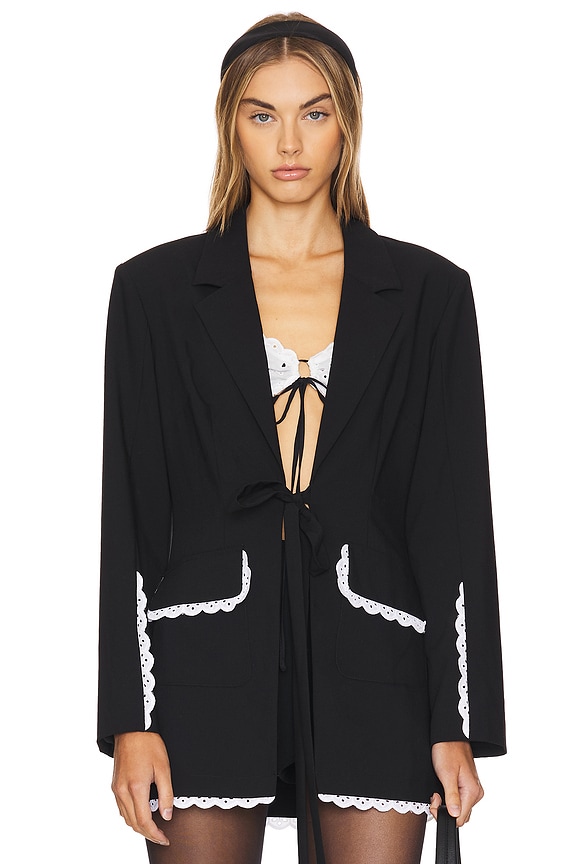 view 2 of 6 MARCELINE 블레이저 in Black