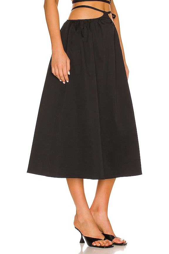 view 2 of 4 Marley Midi Skirt in Black