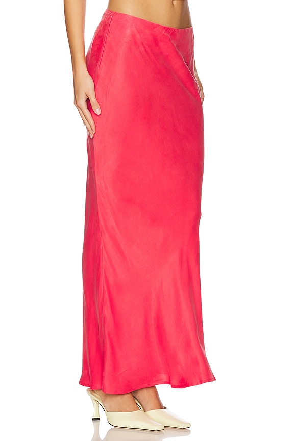 view 2 of 6 Lena Maxi Skirt in Red