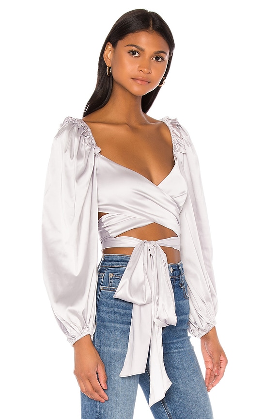 view 2 of 4 TOP ENVOLVENTE ARGENT in Silver