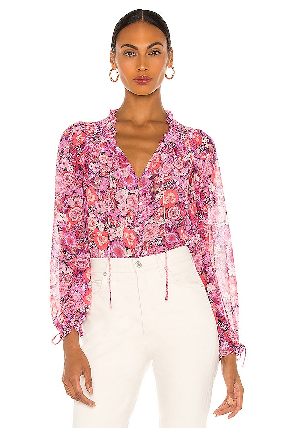 view 1 of 5 BLUSA GRACE in Carnation
