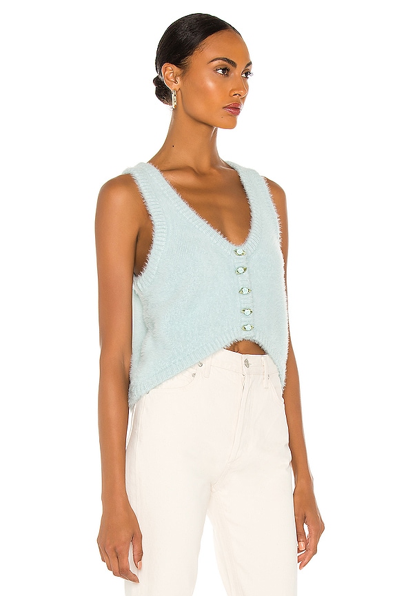 view 2 of 5 Anastasia Sweater Vest in Sky