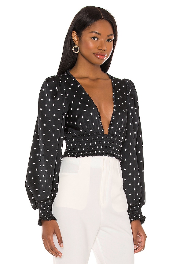 view 2 of 4 Carissa Crop Top in Black