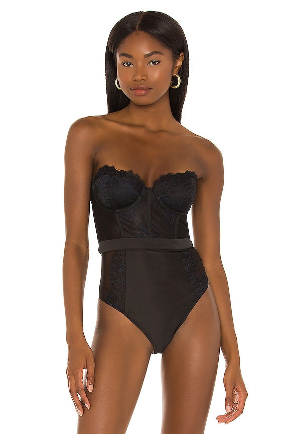 view 2 of 5 X REVOLVE Lace Bodysuit in Black