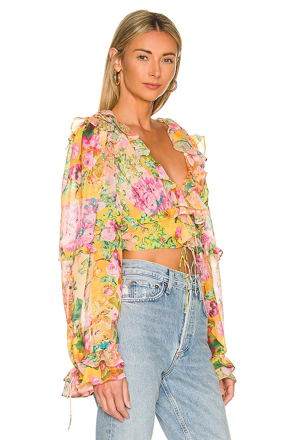 view 2 of 4 Nina Top in Yellow