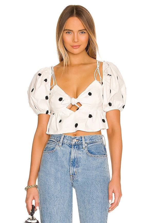 view 1 of 4 Abigail Top in Ivory