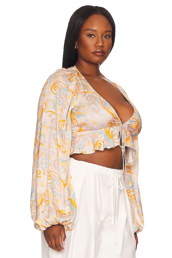 view 2 of 4 MARCIA 탑 in Yellow