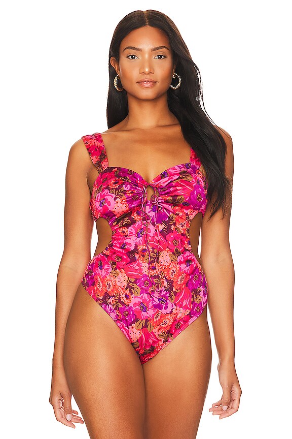 view 2 of 5 Lauren Bodysuit in Red