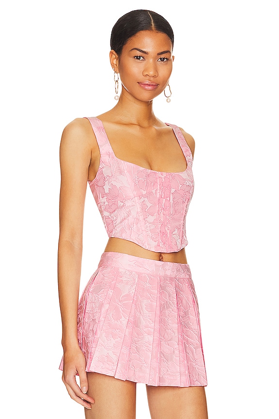 view 2 of 4 Mira Crop Top in Pink