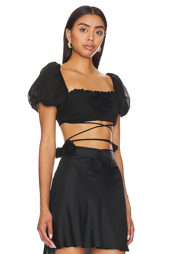 view 2 of 4 Adella Top in Black