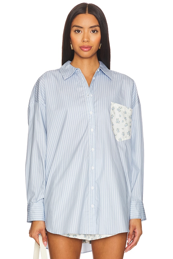 view 2 of 6 TAMREN シャツ in Blue