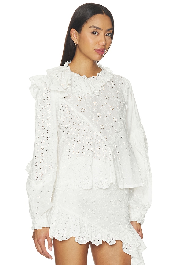 view 2 of 6 Lola Top in White