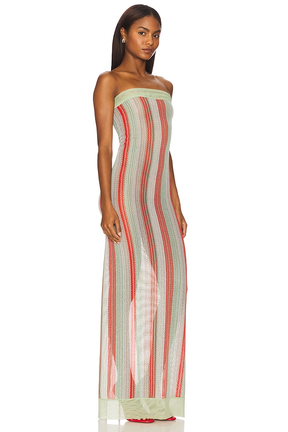view 2 of 4 Elizabeth Dress in Candy Stripe