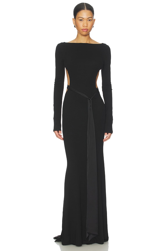 view 2 of 4 Nina Dress in Noir Embellished