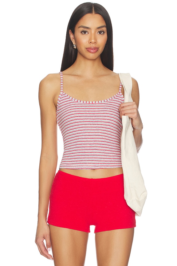 view 1 of 5 Karina Tank Top in Candy Stripe