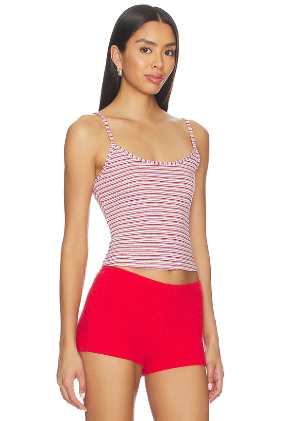 view 2 of 5 Karina Tank Top in Candy Stripe