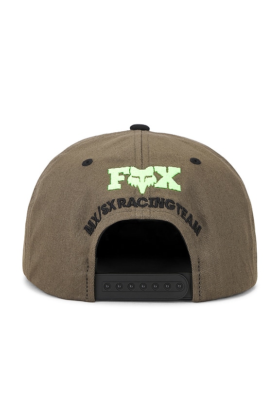view 2 of 2 x Kawasaki Snapback Hat in Olive Green