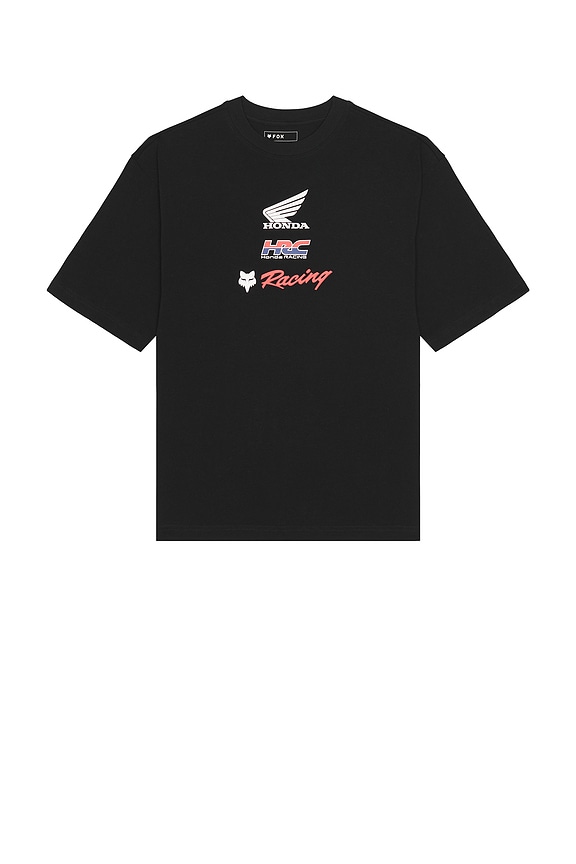 view 2 of 4 x Honda Oversized Tee in Black