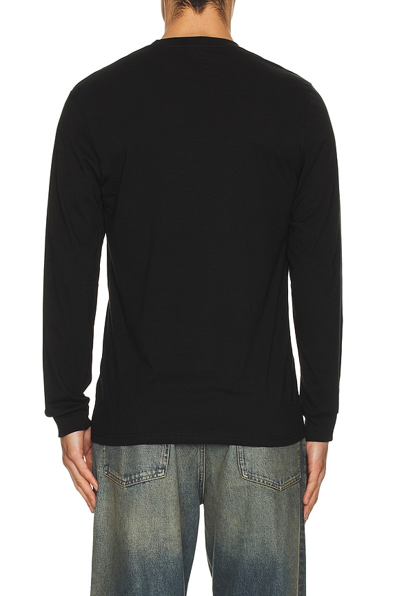 view 2 of 4 Finish Line Long Sleeve Tee in Black