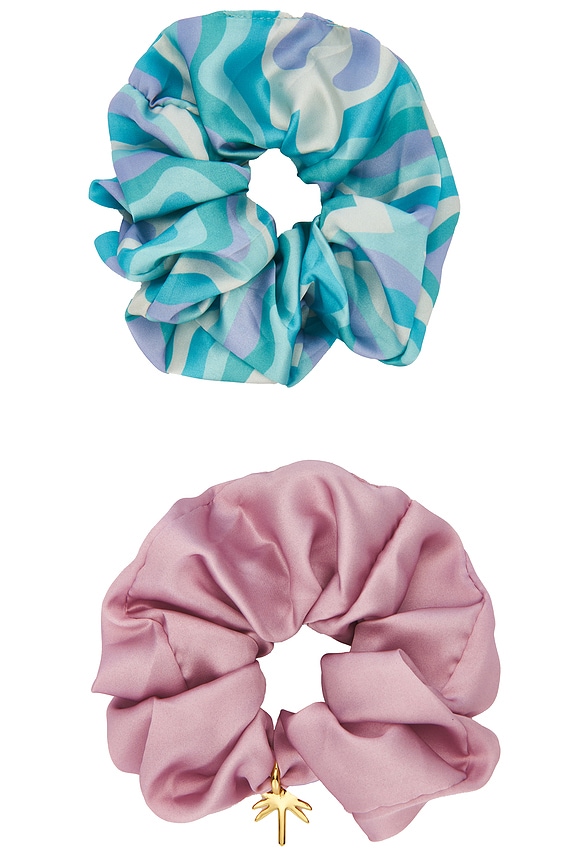 view 2 of 2 Low Tide Scrunchie Set in Multi