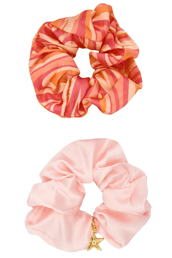 view 2 of 2 Spritz Scrunchie Set in Multi