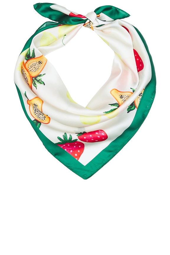 view 2 of 3 Summer Fruit Scarf in Fruits