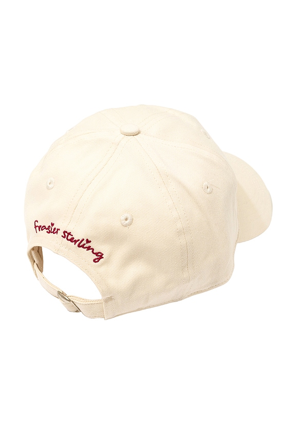 view 2 of 2 CASQUETTE DE BASEBALL APRES SKI HAT in Cream