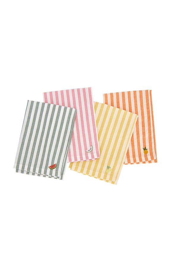 view 1 of 3 Tutti Fruity Dinner Napkin Set in 