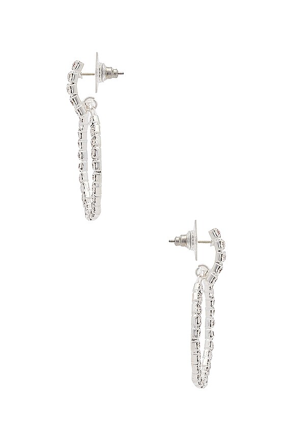 view 2 of 2 LA Nights Earrings in Silver