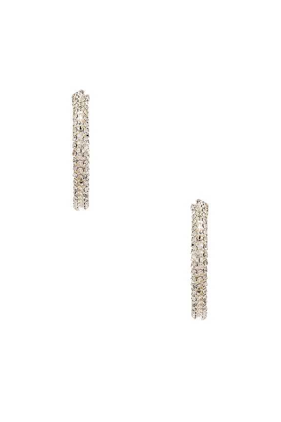 view 2 of 2 Magic Touch Hoops in Gold