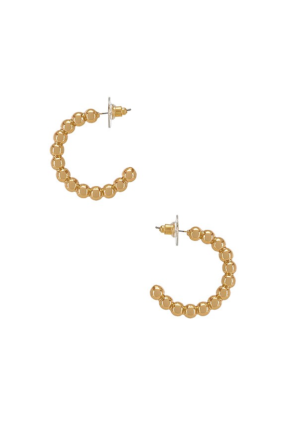 view 2 of 3 AROS SMALL TWIST UP in Gold