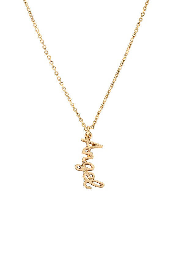 view 2 of 2 COLLAR 100% ANGEL in Gold