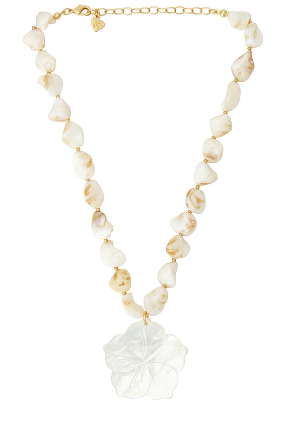 view 1 of 3 COLLIER PLASTRON FOR LOVE & LEMONS ISLA in Ivory