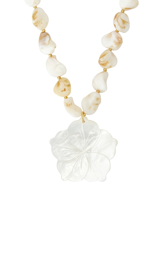 view 2 of 3 COLLIER PLASTRON FOR LOVE & LEMONS ISLA in Ivory