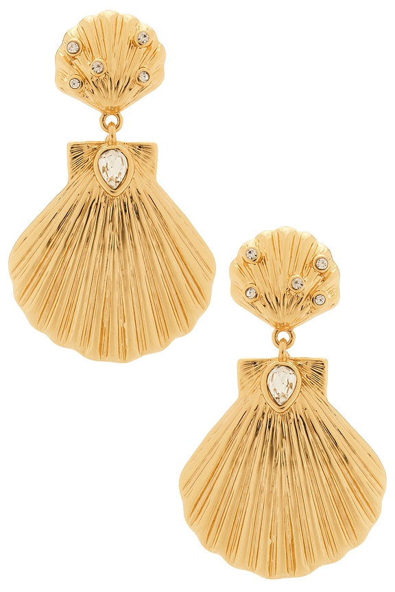 view 1 of 2 Catalina Earrings in Gold