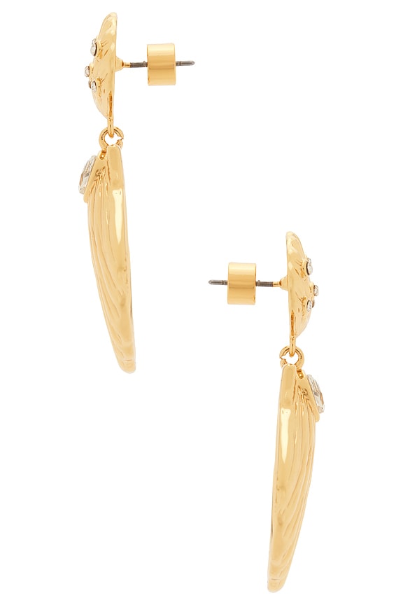 view 2 of 2 Catalina Earrings in Gold