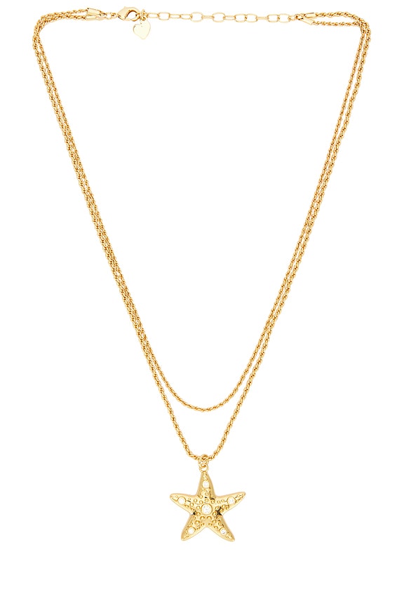 view 1 of 2 Sea Star Necklace in Gold